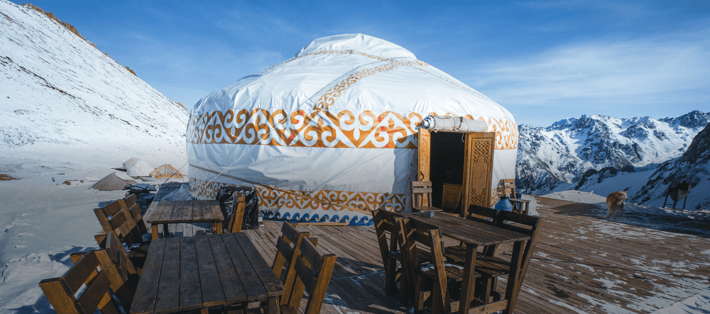 Горнолыжный курорт Шымбулак (Чимбулак) travel scenery in Kazakhstan