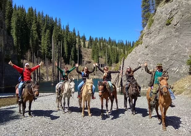 Kolsai, Kaindy, Charyn Canyon & Hot Springs: Tour travel experience in Kazakhstan and Central Asia