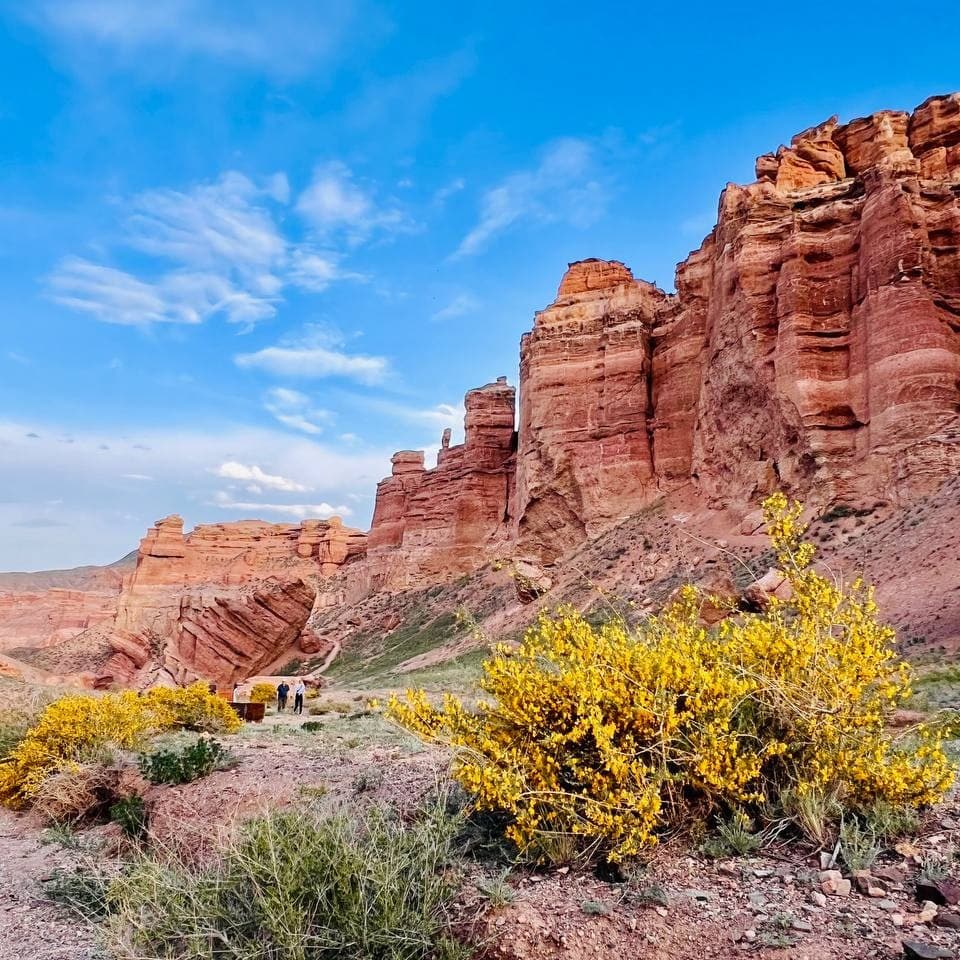 Чарын летом at Чарынский каньон, Kazakhstan