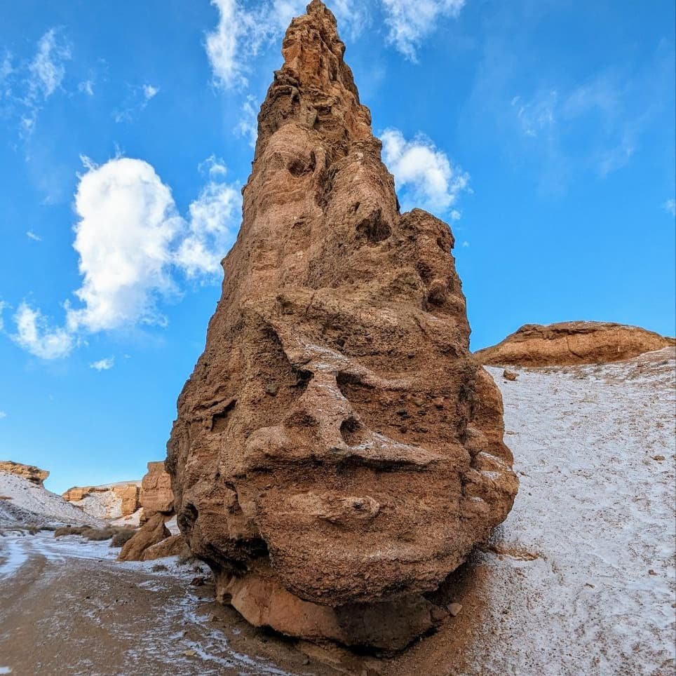 Чарын зимой at Чарынский каньон, Kazakhstan