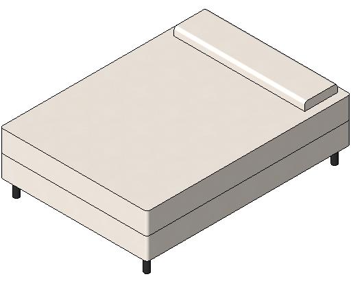 Bed (3) revit family free download