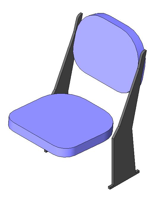 Chair Auditorium revit family free download