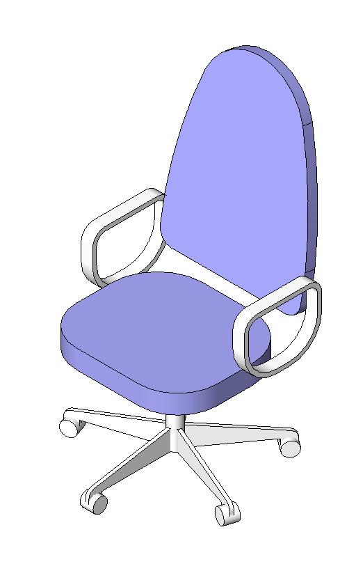 Chair for Desk 2 revit family free download