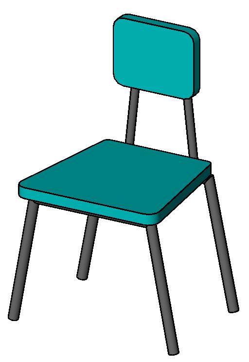 Chair Student Small revit family free download