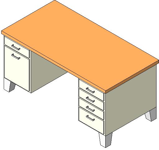 Desk revit family free download