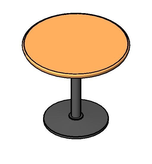 Table - Cafe revit family free download