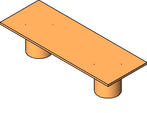 Table - Conference 1 revit family free download