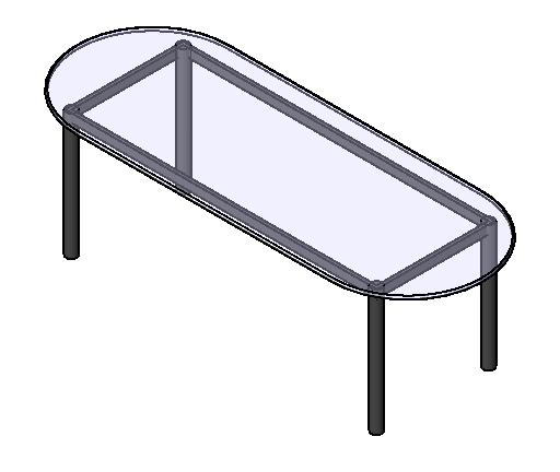 Table - Dining 2 revit family free download