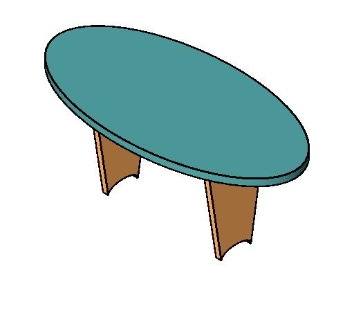 Table - Ellipse revit family free download