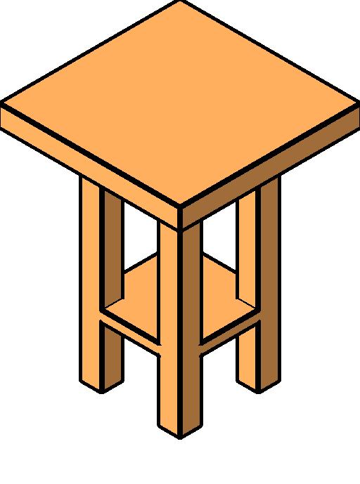 Table - Night Stand revit family free download