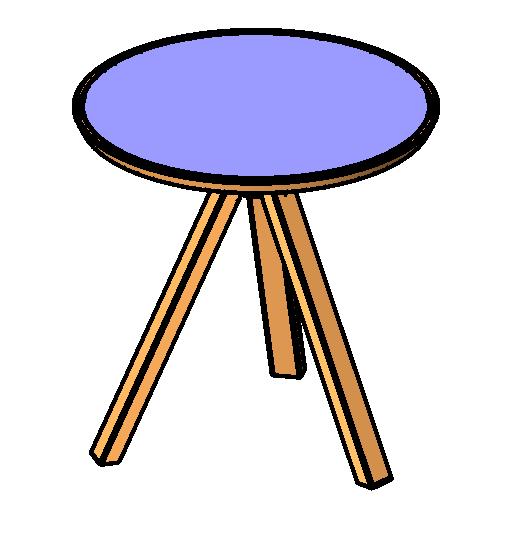 Table - Round 2 revit family free download