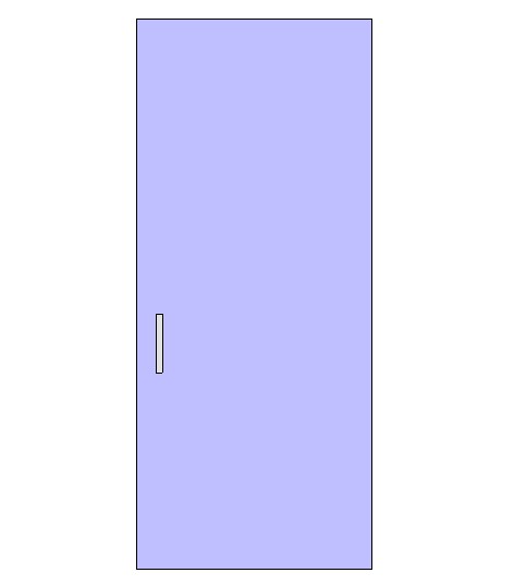 Curtain Wall Sgl Glass Door revit family free download