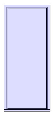 Ext Single Door revit family free download