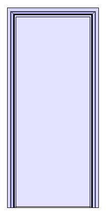 Ext Single Door 2 revit family free download