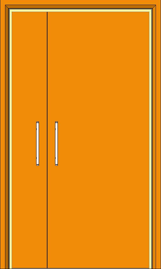 Int Unequal Door revit family free download