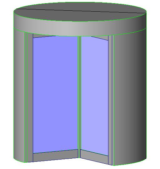 Revolving Door revit family free download