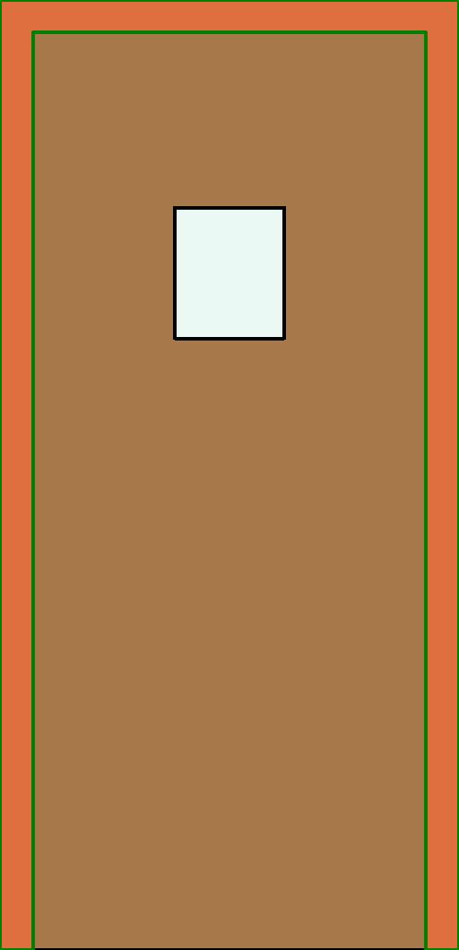 Single Cold Room Door revit family free download