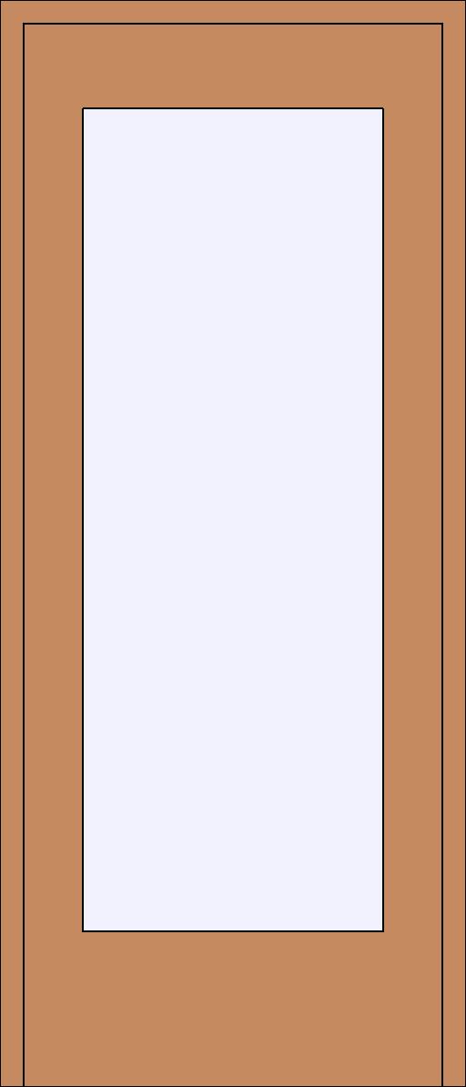 Single Full Glass Door 2 revit family free download