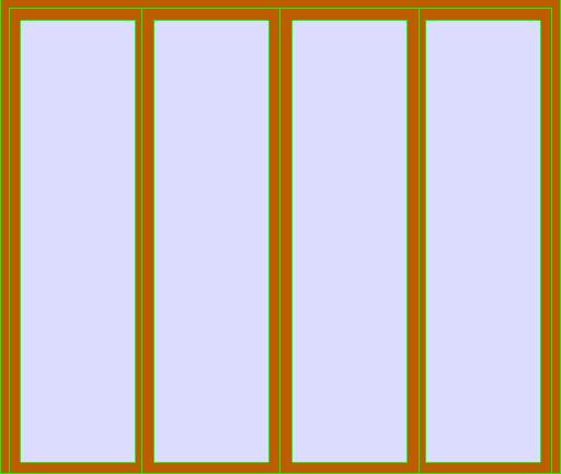 Sliding Door  4 Panel revit family free download