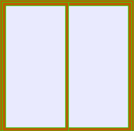 Sliding Door - 2 Panel revit family free download