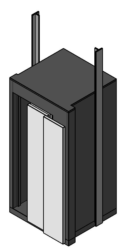 Electric Lift 4 Person revit family free download