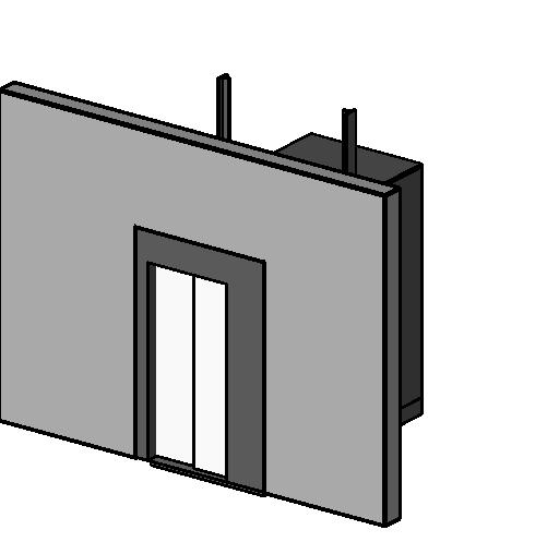 Electric Lift Wall Based revit family free download