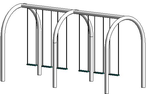 commercial sized swingset revit family free download