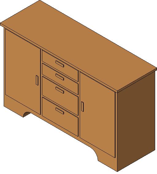 Sideboard revit family free download