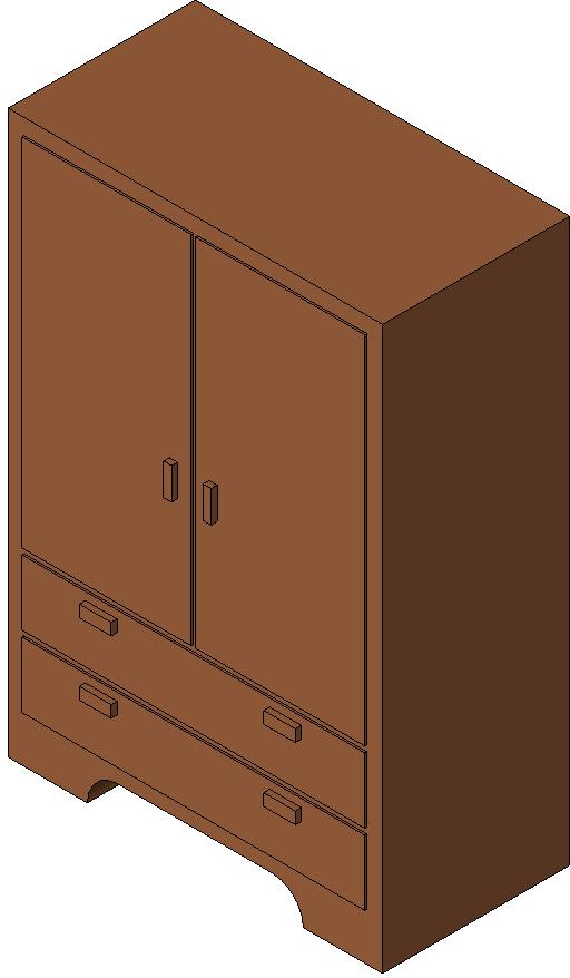 Wardrobe revit family free download