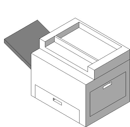 Copier Table revit family free download