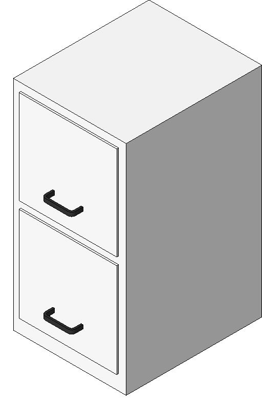 Filing Cabinet 1 revit family free download