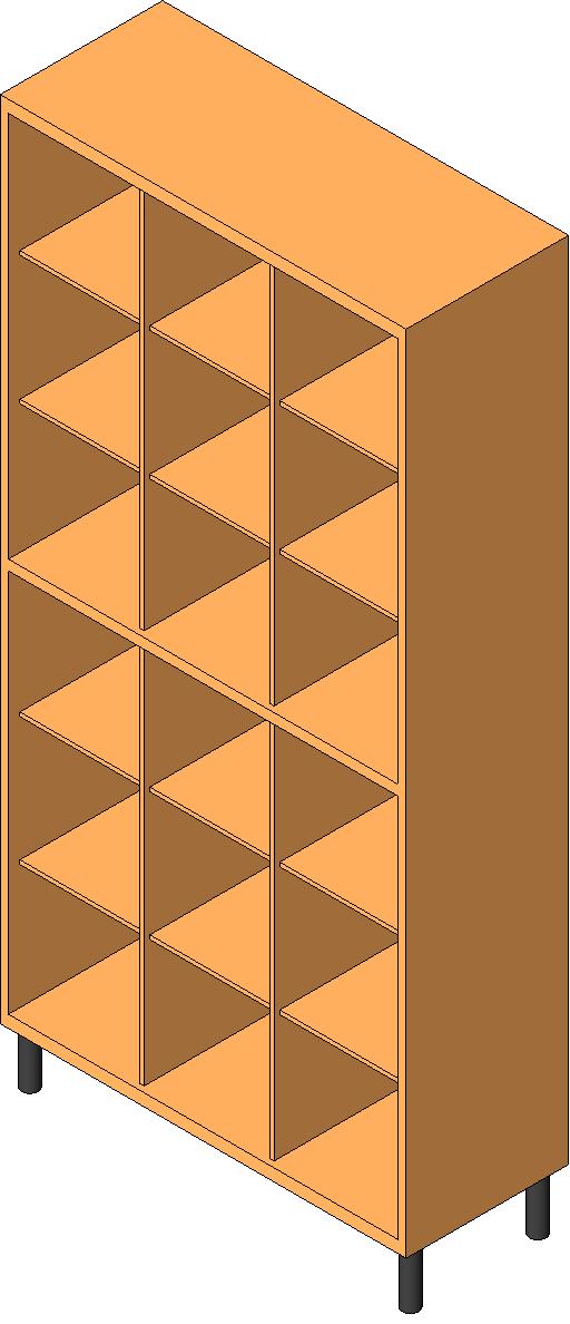 Shelving Unit revit family free download