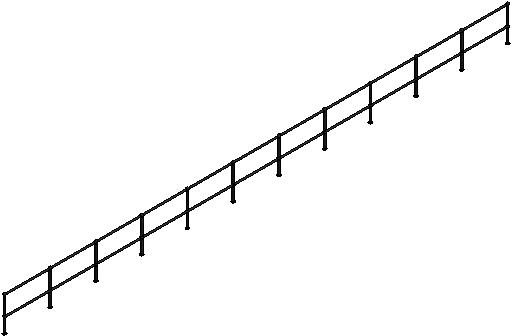 Cast Iron - Key Clamp Railing revit family free download