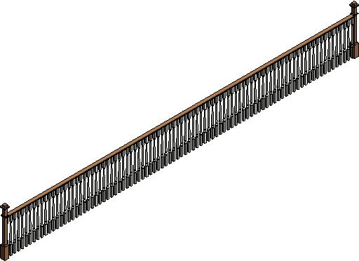 Handrail - Residential revit family free download
