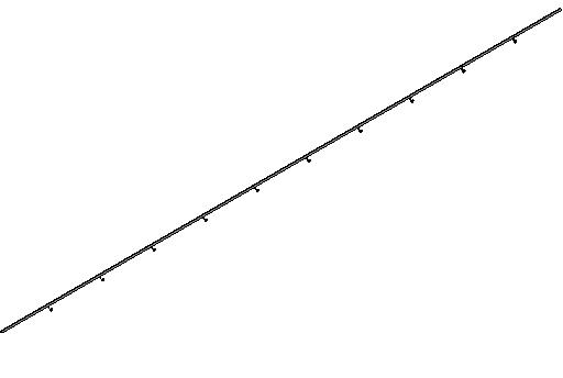 Mounted Pipe Handrail 900mmV revit family free download