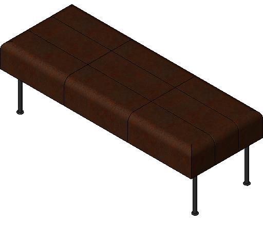 Contemporary Bench revit family free download