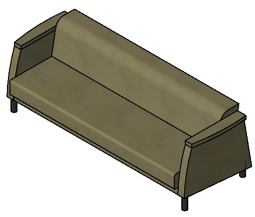 Sofa 2 revit family free download