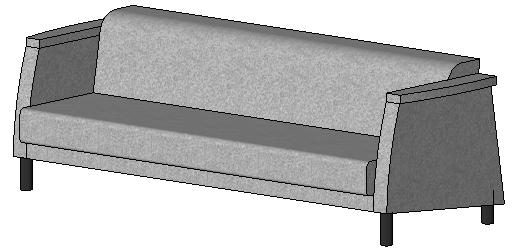 Sofa Pensi revit family free download
