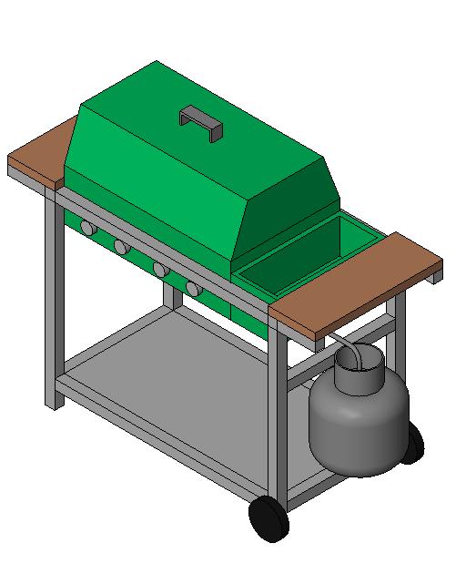 BBQ grill revit family free download