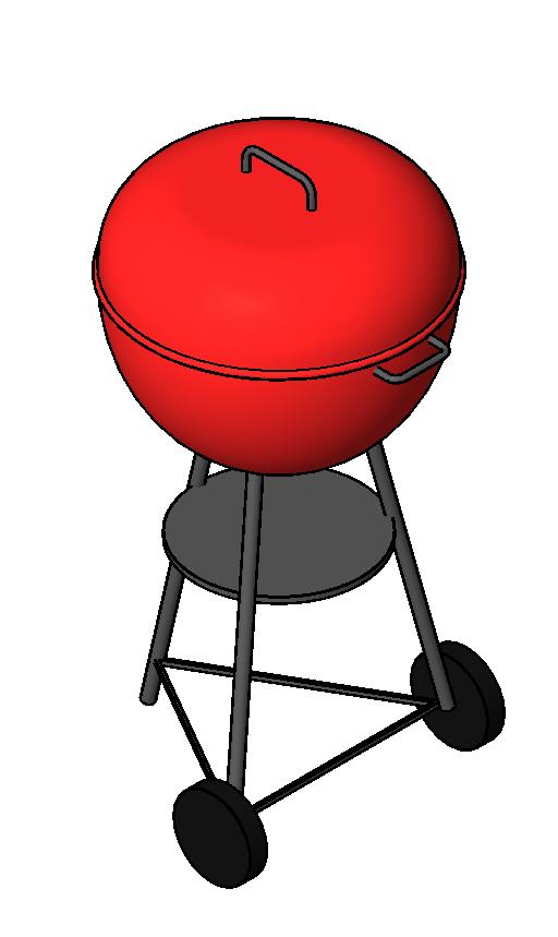 BBQ Oven revit family free download