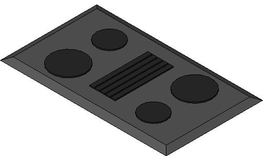 Cook Top 2 revit family free download