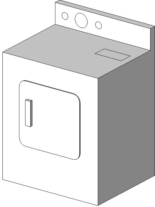 Dryer 2 revit family free download