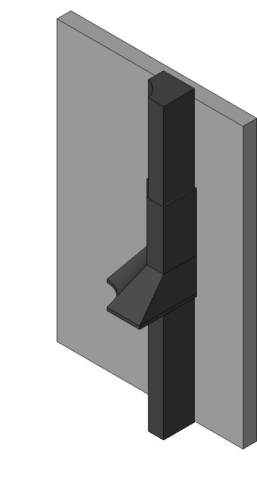 Exhaust Hood Corner revit family free download