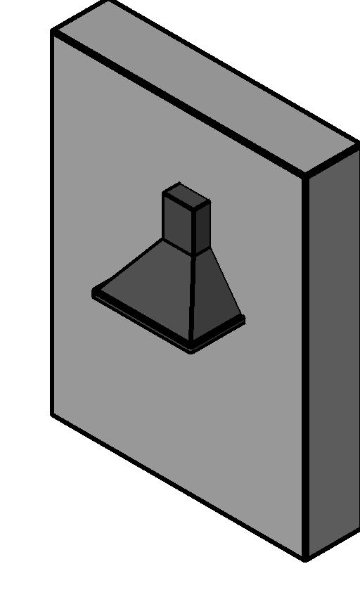 Exhaust Hood Wall revit family free download