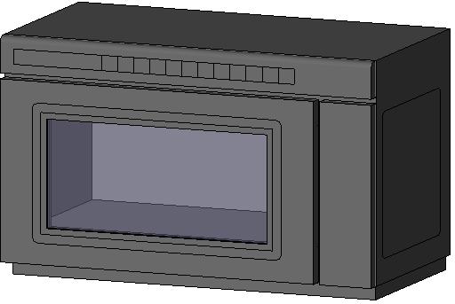 Microwave 1 revit family free download