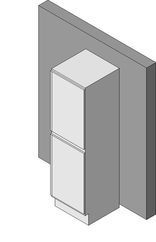 Refrigerator Freezer Built-in revit family free download