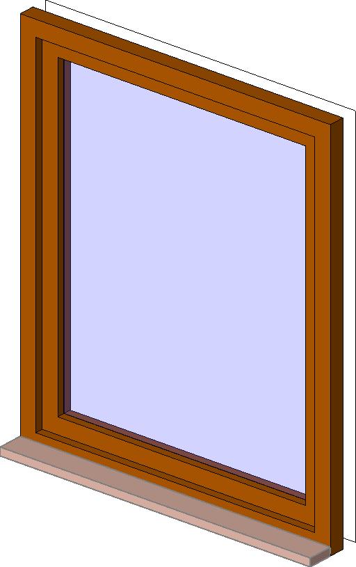 Vertical Pivot hung Casement Window revit family free download