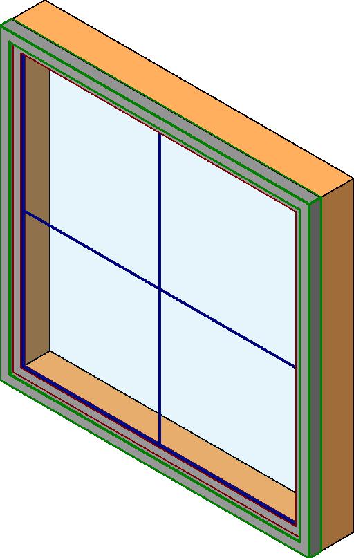 Window Awning - 1L revit family free download