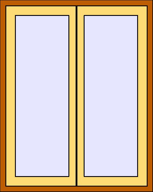 Window- Double Shutter revit family free download