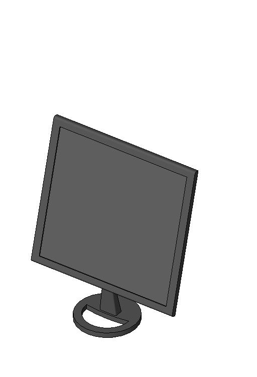 Desktop Screen revit family free download